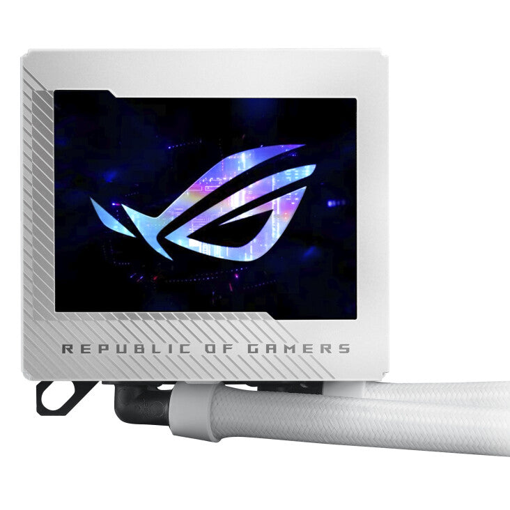 ASUS ROG RYUJIN III 360 ARGB &quot;White Edition&quot; - All-in-one Liquid Processor Cooler in White - 360mm