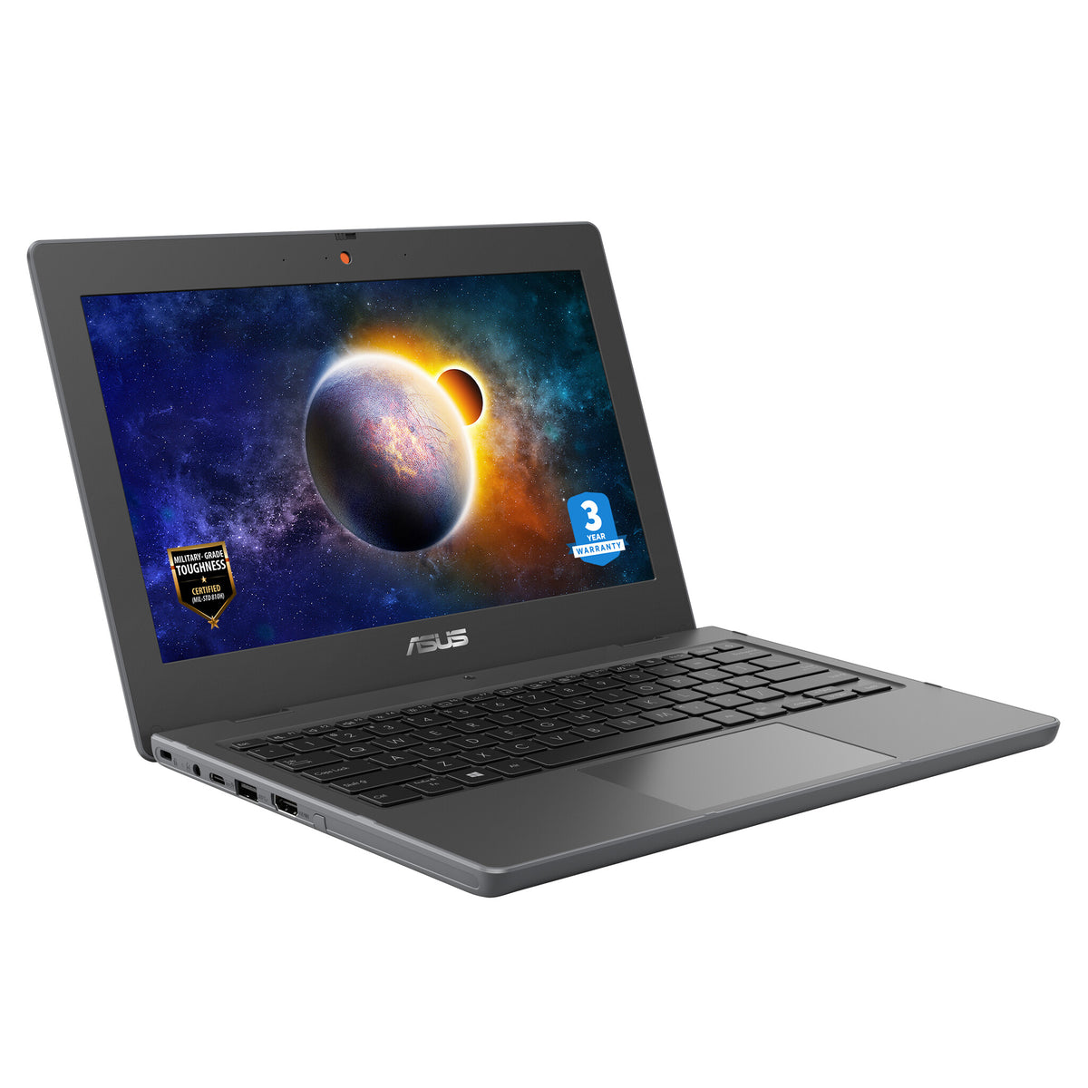 ASUS BR1100C 29.5 cm (11.6&quot;) Laptop - HD Intel® Celeron® N4500 - 4 GB DDR4-SDRAM - 128 GB eMMC - Wi-Fi 6 - Windows 11 Pro Academic - Grey
