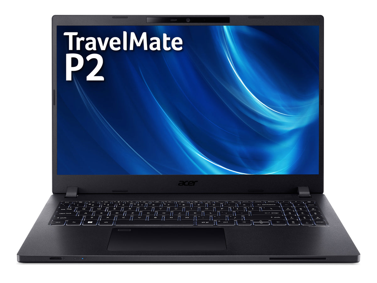 Acer TravelMate P2 Laptop 39.6 cm (15.6&quot;) - Intel® Core™ i5-1235U - 8 GB DDR4-SDRAM - 256 GB SSD - Wi-Fi 6 - Windows 11 Home - Black