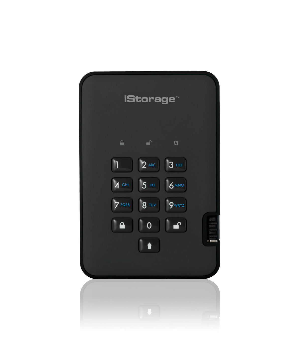 iStorage diskAshur2 - Secure Encrypted External hard drive in Black - 2 TB