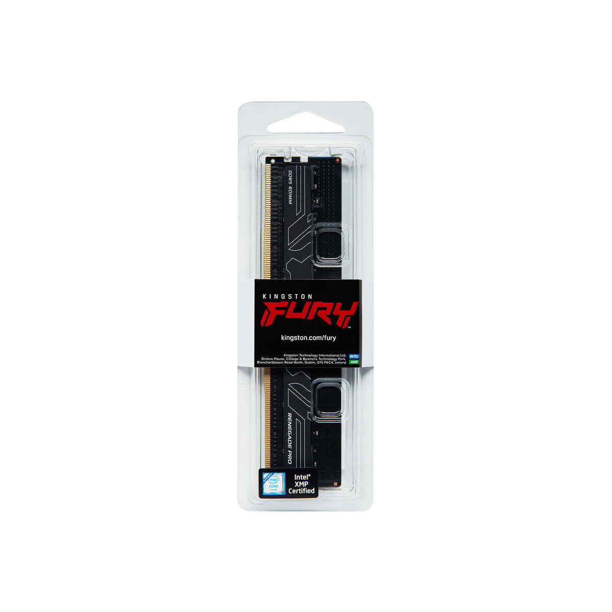 Kingston Technology FURY Renegade Pro - 32 GB 1 x 32 GB DDR5 6400MT/s ECC memory module