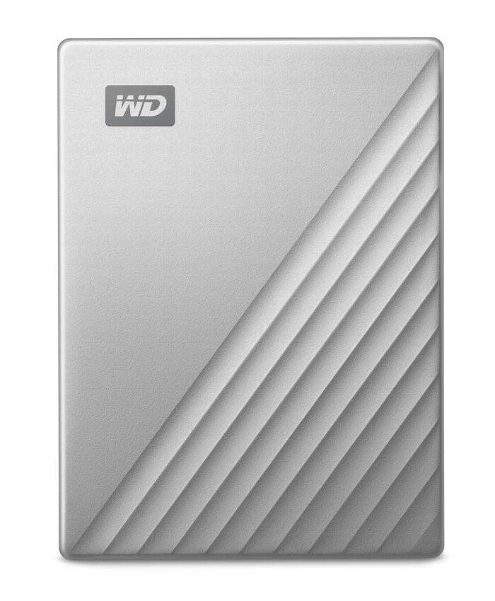 Western Digital My Passport Ultra - External Hard Drive in Silver - 1 TB