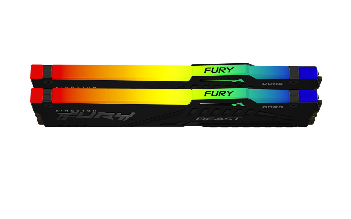 Kingston Technology FURY Beast RGB - 16 GB 2 x 8 GB DDR5 4800MT/s memory module