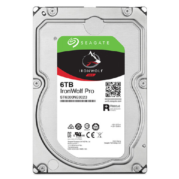 Seagate IronWolf Pro - Serial ATA III 3.5&quot; Internal hard drive - 6 TB