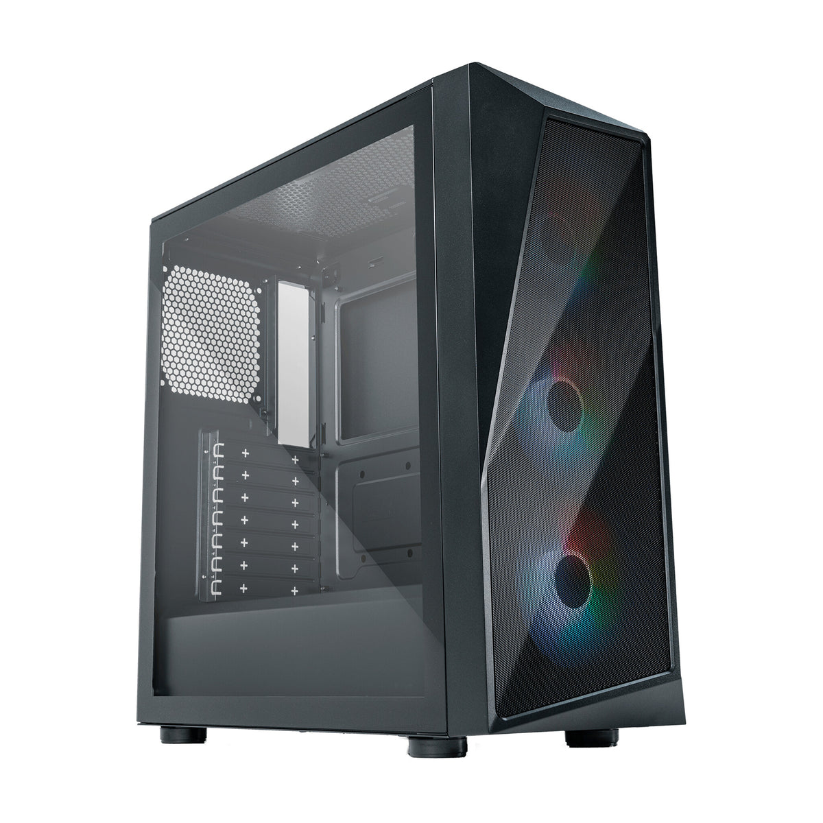 Cooler Master CMP 520 - ATX Mid Tower Case in Black