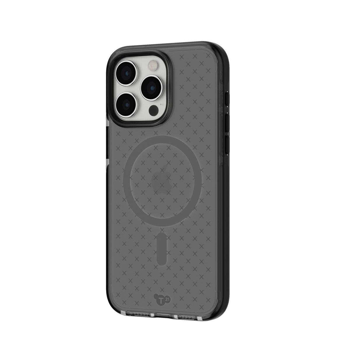 Tech21 Evo Check with MagSafe for iPhone 15 Pro Max in Smokey / Black