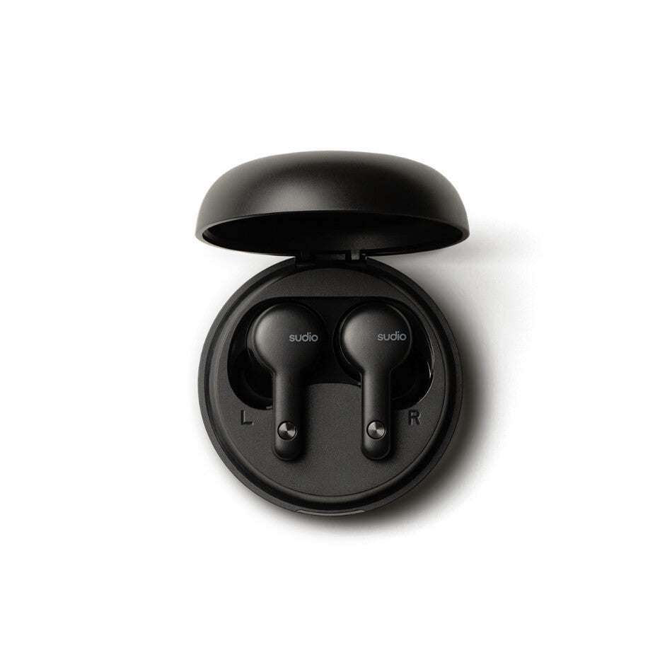 Sudio A2 - Bluetooth True Wireless Stereo (TWS) In-ear Earbuds in Black