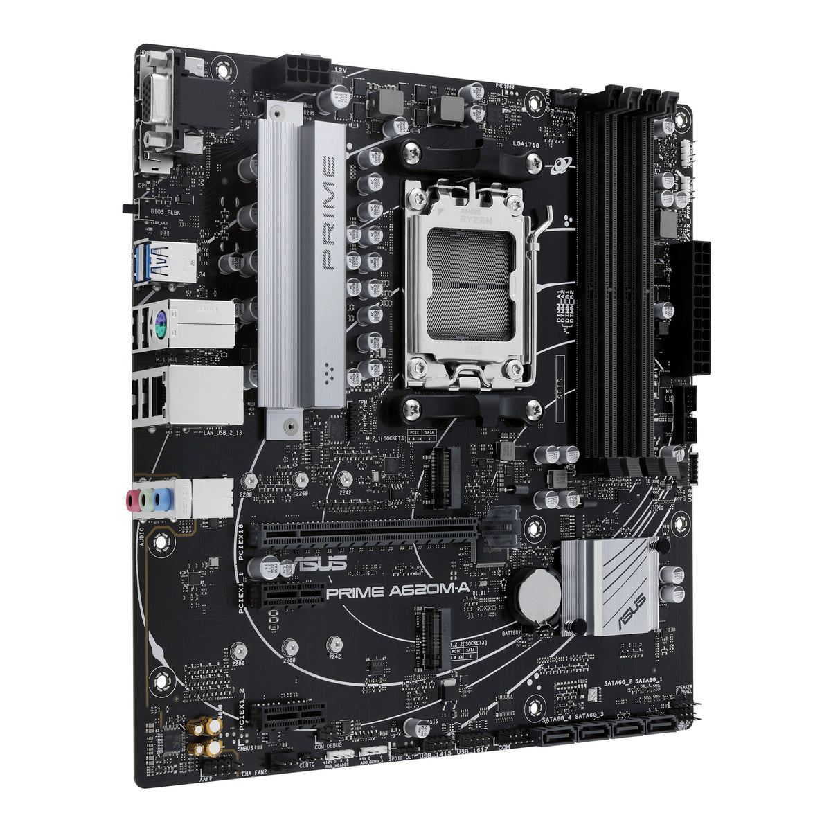 ASUS PRIME A620M-A-CSM micro ATX motherboard - AMD A620 Socket AM5