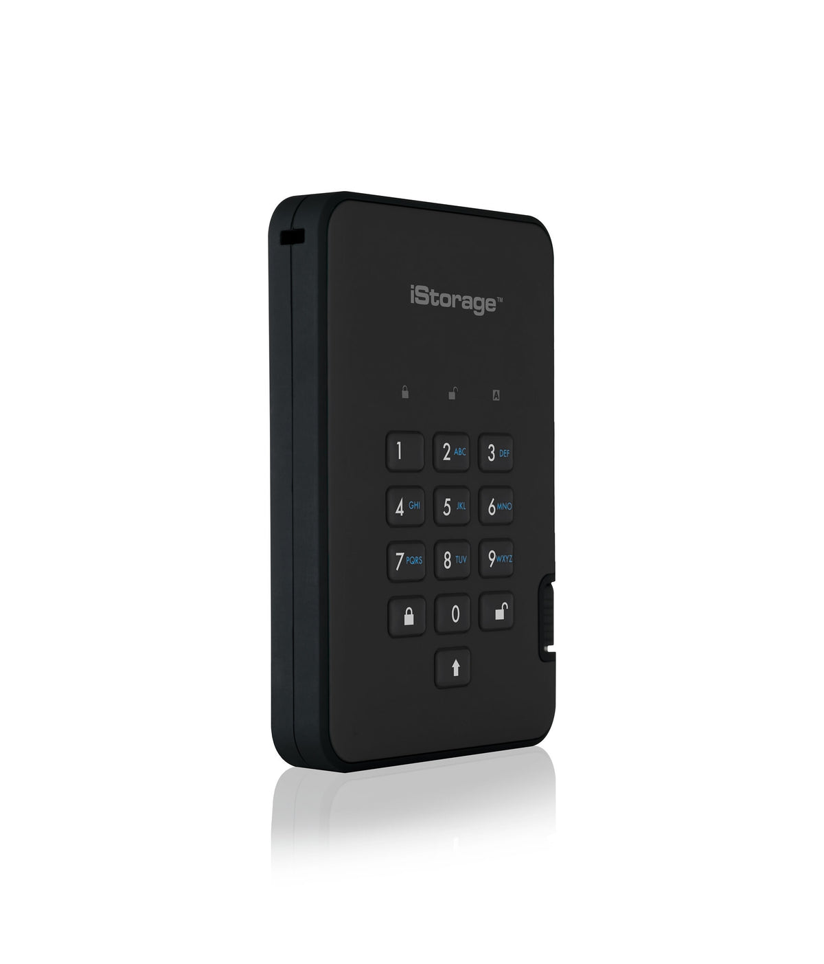 iStorage diskAshur2 - Secure Encrypted External hard drive in Black - 2 TB