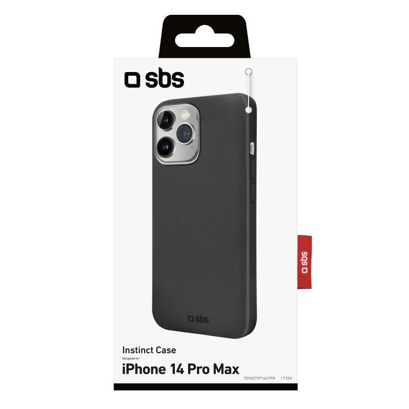 SBS Instinct mobile phone case for iPhone 14 Pro Max in Black