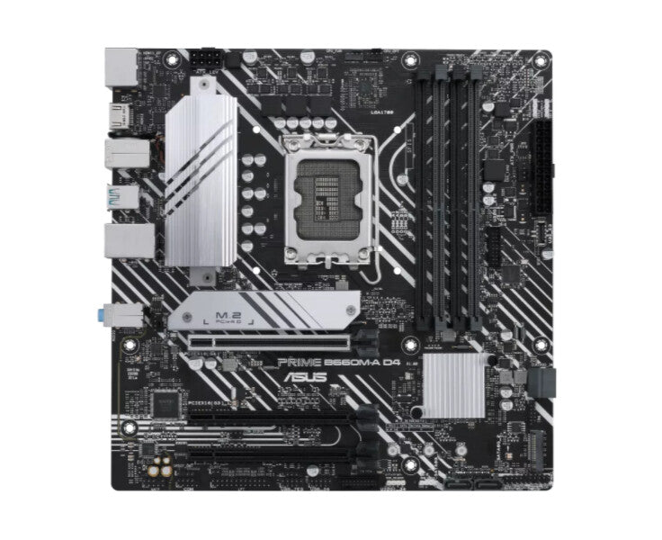 ASUS PRIME B660M-A D4-CSM micro ATX motherboard - Intel B660 LGA 1700