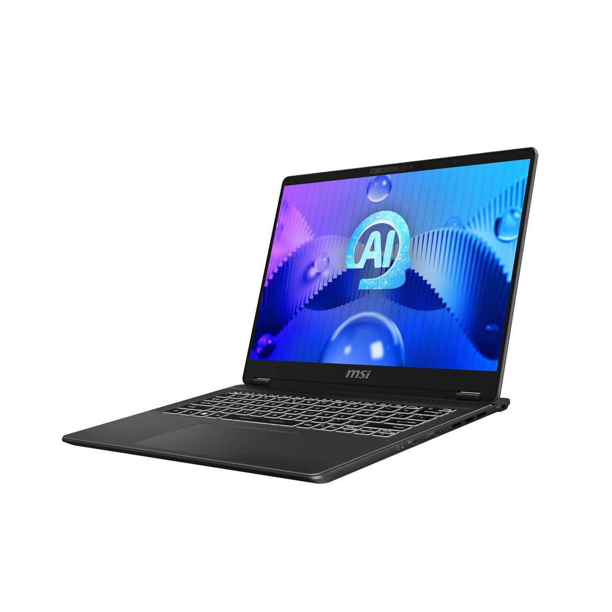 MSI Prestige 14 AI STUDIO Laptop - 35.6 cm (14&quot;) - Intel Core Ultra 7 155H - 32 GB DDR5-SDRAM - 1 TB SSD - NVIDIA GeForce RTX 3050 - Wi-Fi 7 - Windows 11 Home - Grey