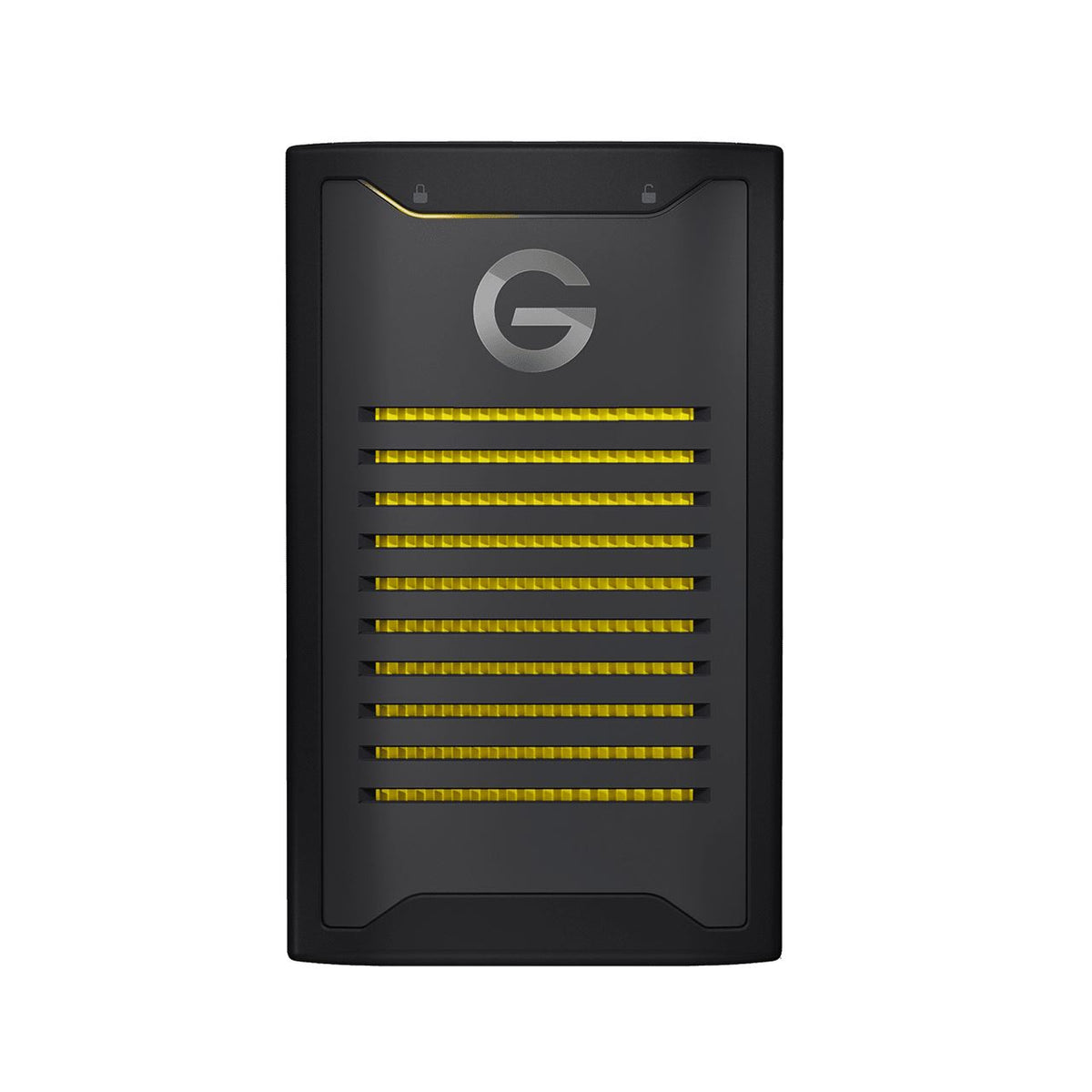 G-Technology ArmorLock 2000 GB Black, Yellow External SSD