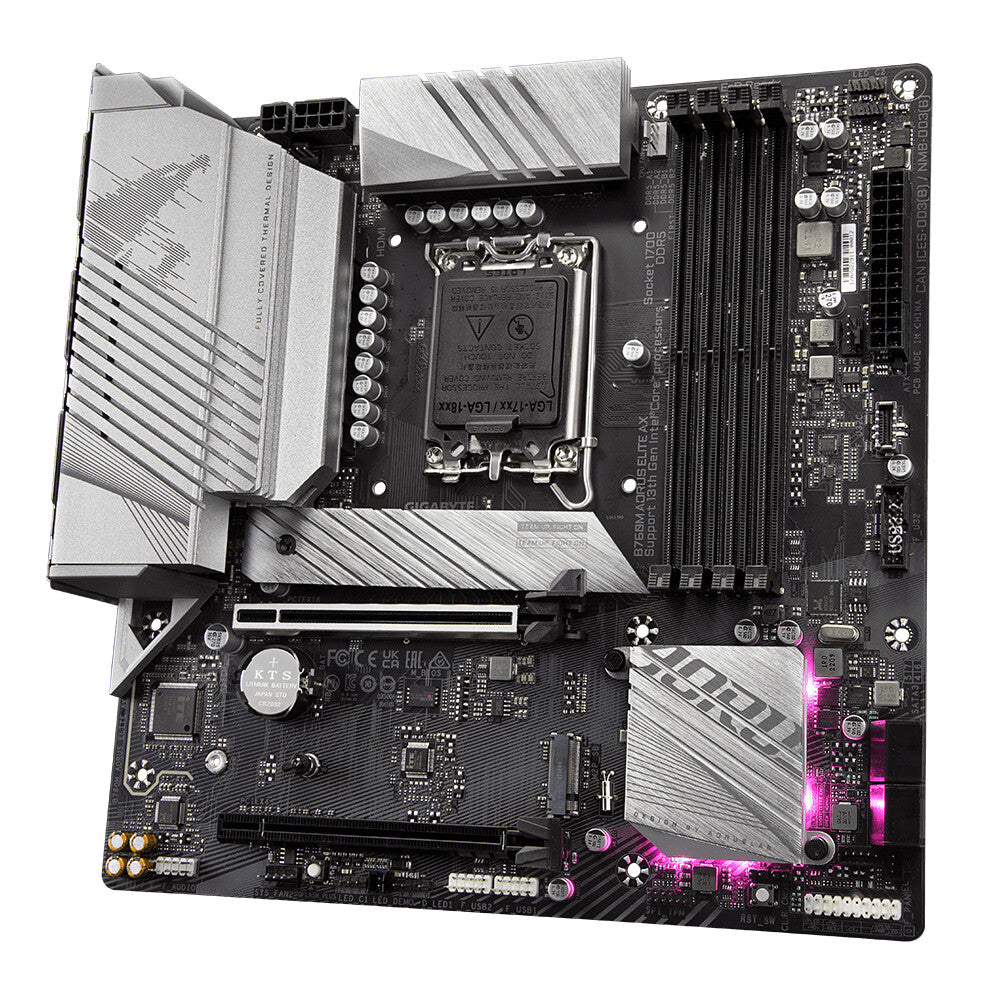 Gigabyte B760M AORUS ELITE AX - Intel LGA 1700 Micro ATX motherboard