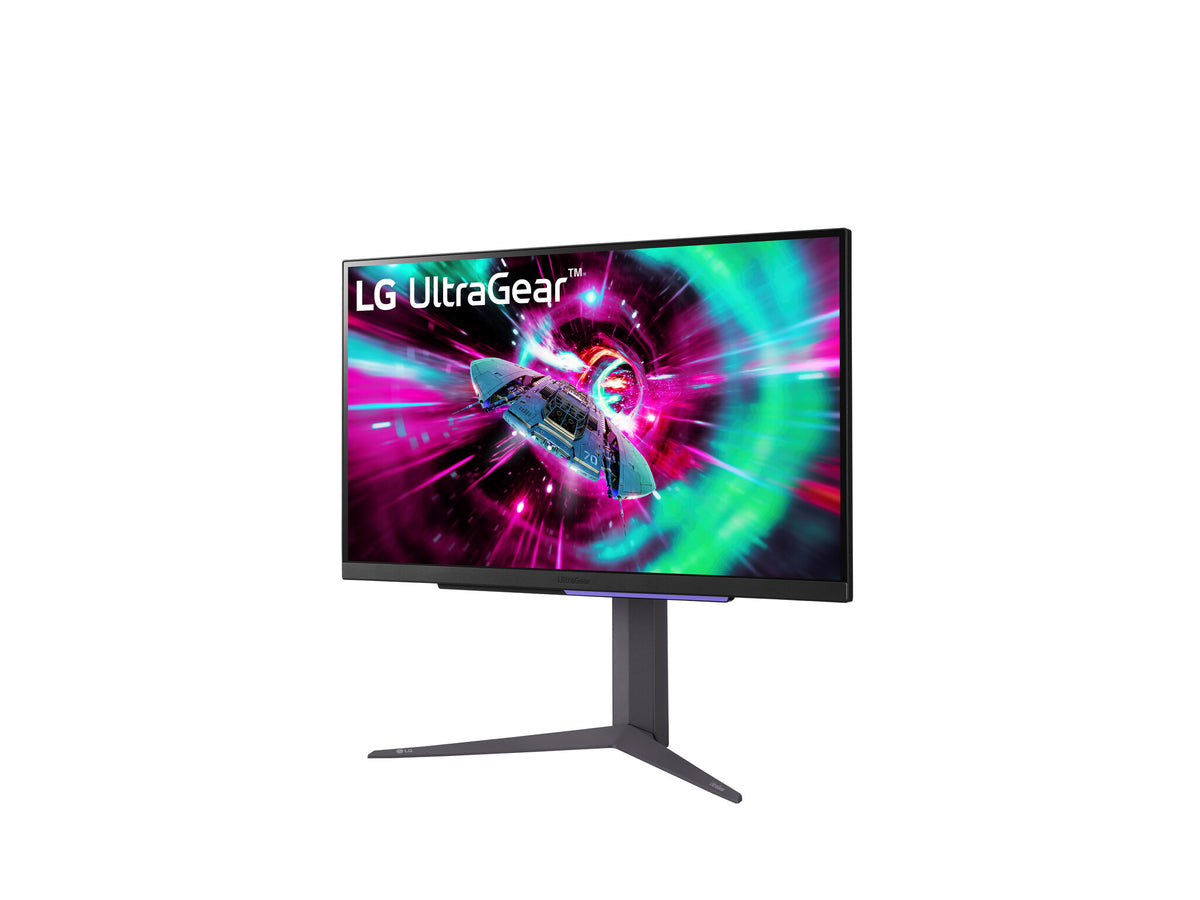 LG 27GR93U-B computer monitor 68.6 cm (27&quot;) 3840 x 2160 pixels 4K Ultra HD LED Black, Grey, Purple