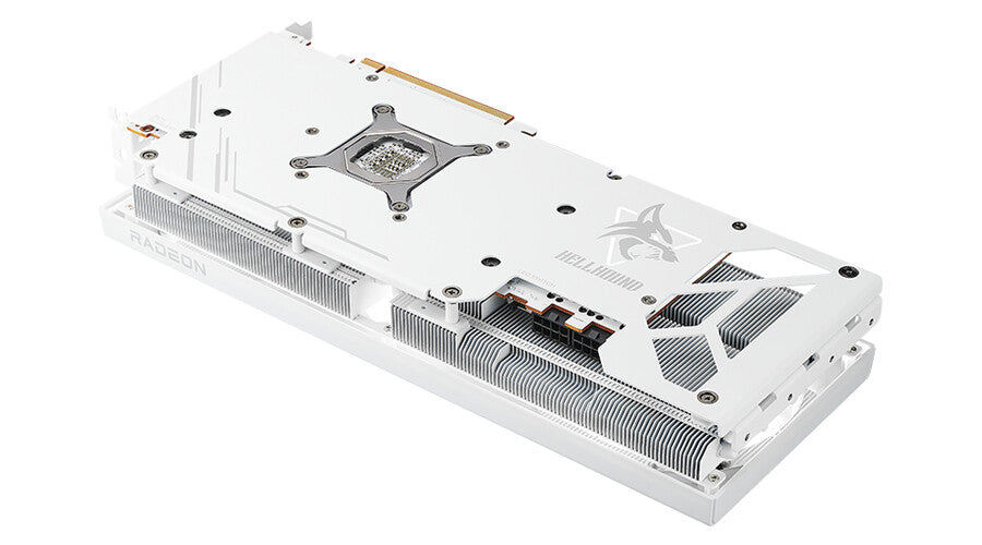 PowerColor Hellhound OC &quot;White Edition&quot; - AMD 16 GB GDDR6 Radeon RX 7800XT graphics card