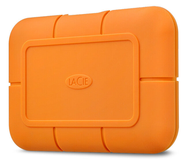 LaCie Rugged - USB Type-C  External SSD in Orange - 1 TB