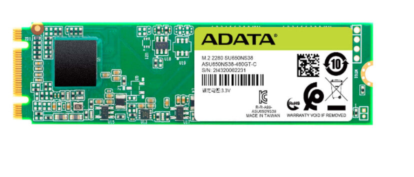 ADATA Ultimate SU650 - Serial ATA III 3D TLC M.2 SSD - 240 GB