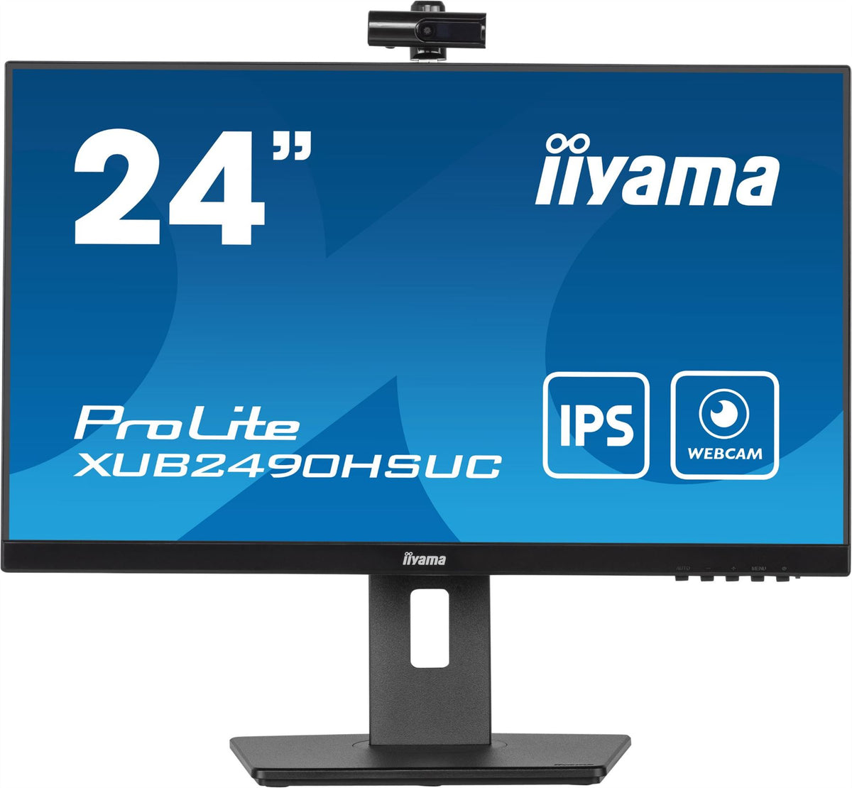 iiyama ProLite 60.5 cm (23.8&quot;) 1920 x 1080 pixels Full HD LED Black Monitor