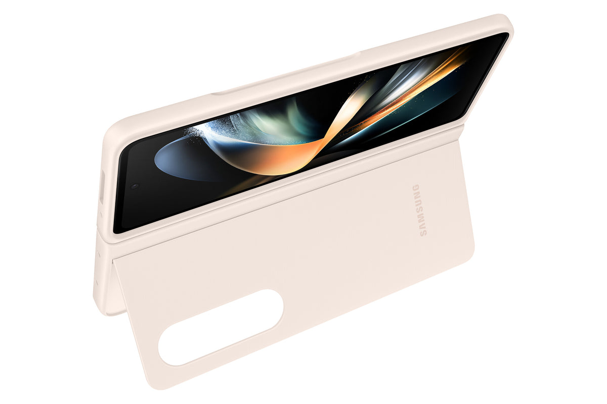 Samsung Slim Standing Cover for Galaxy Z Fold4 in Sand