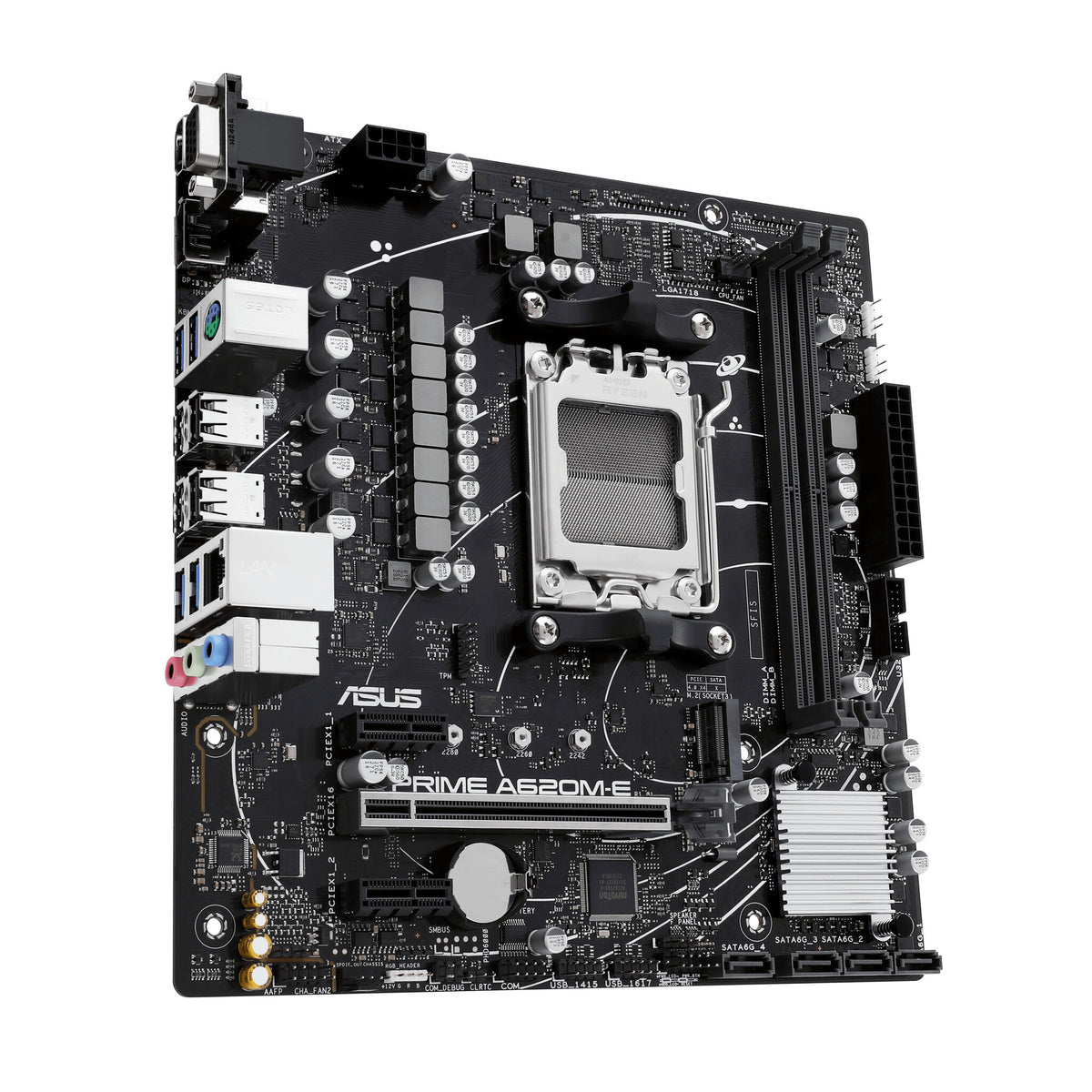 ASUS PRIME A620M-E-CSM micro ATX motherboard - AMD A620 Socket AM5