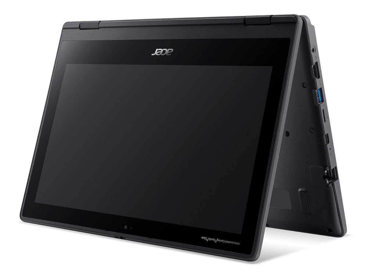 Acer TravelMate Spin B3 Hybrid (2-in-1) - 29.5 cm (11.6&quot;) - Touchscreen - Intel® Celeron® N6000 - 8 GB DDR4-SDRAM - 256 GB SSD - Wi-Fi 6 - Windows 11 Pro - Black