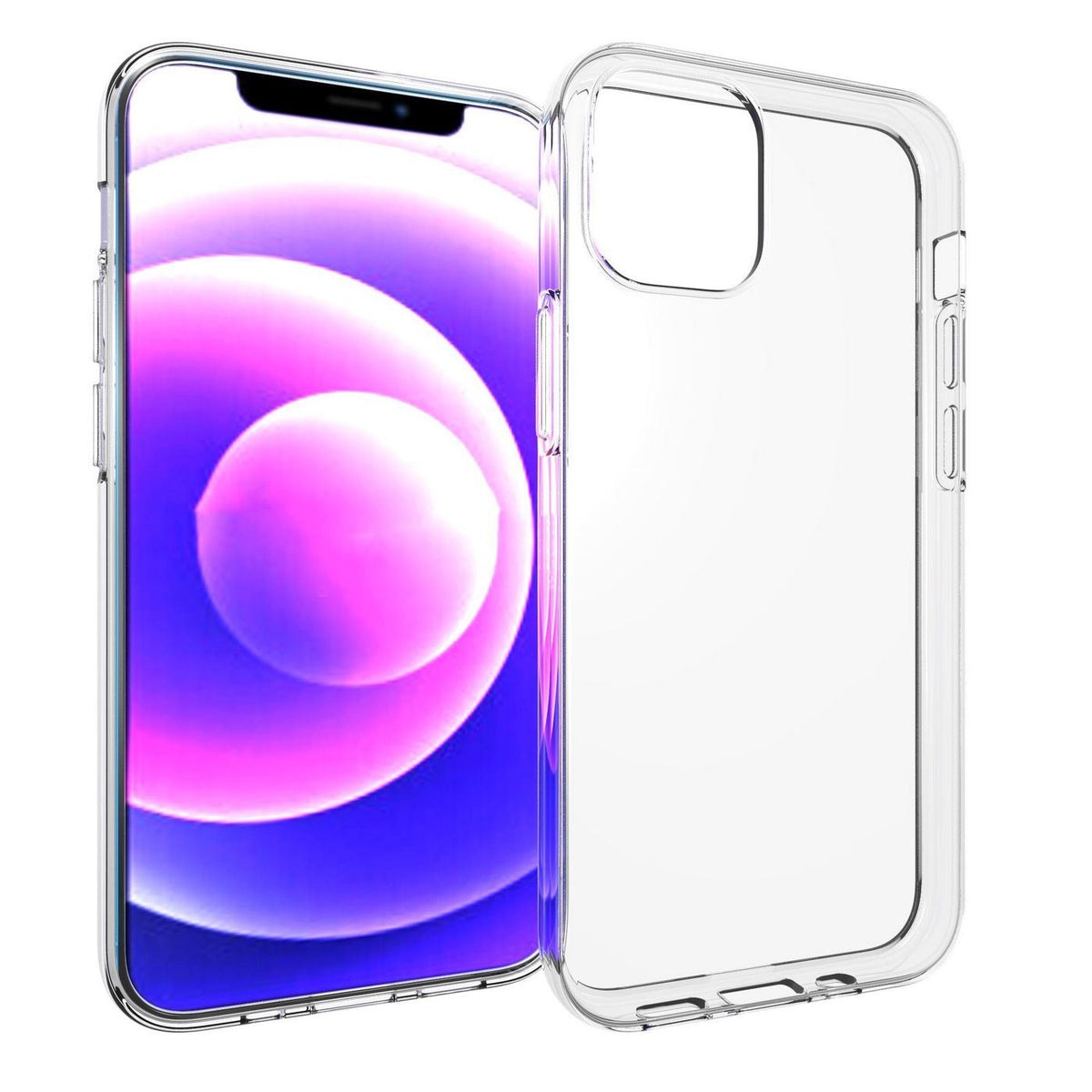 eSTUFF Clear soft Case for iPhone 13 mini mobile phone case 13.7 cm (5.4&quot;) Cover Transparent