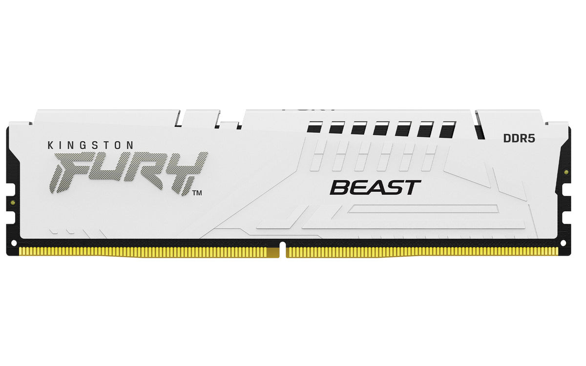 Kingston Technology FURY Beast - 32 GB 2 x 16 GB DDR5 6000MT/s memory module in White