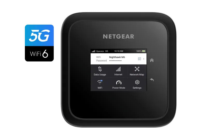 NETGEAR Nighthawk M6 - 5G WiFi 6 Mobile Hotspot Cellular Network Router