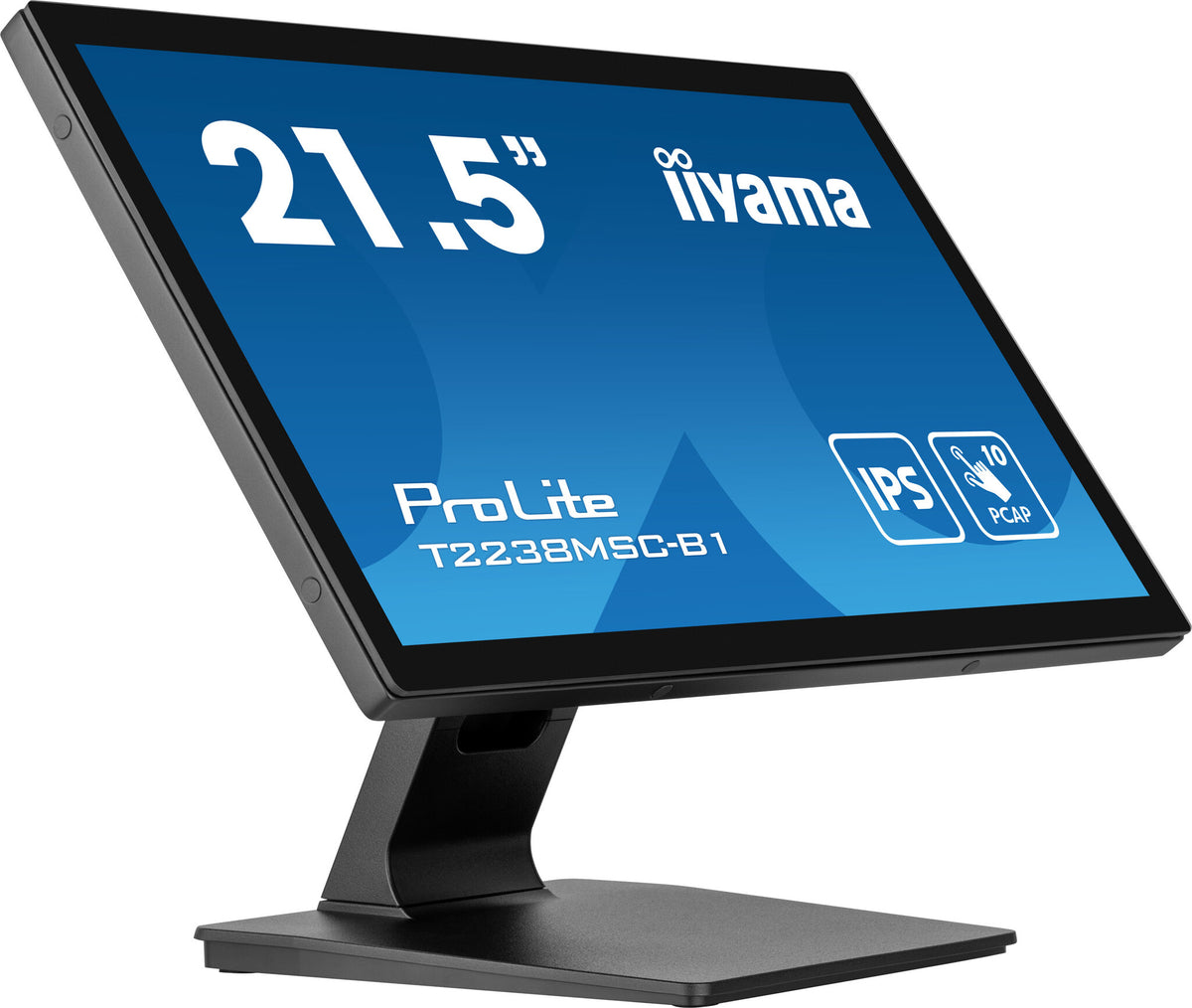 iiyama ProLite T2238MSC-B1 computer monitor 54.6 cm (21.5&quot;) 1920 x 1080 pixels Full HD LED Touchscreen Black