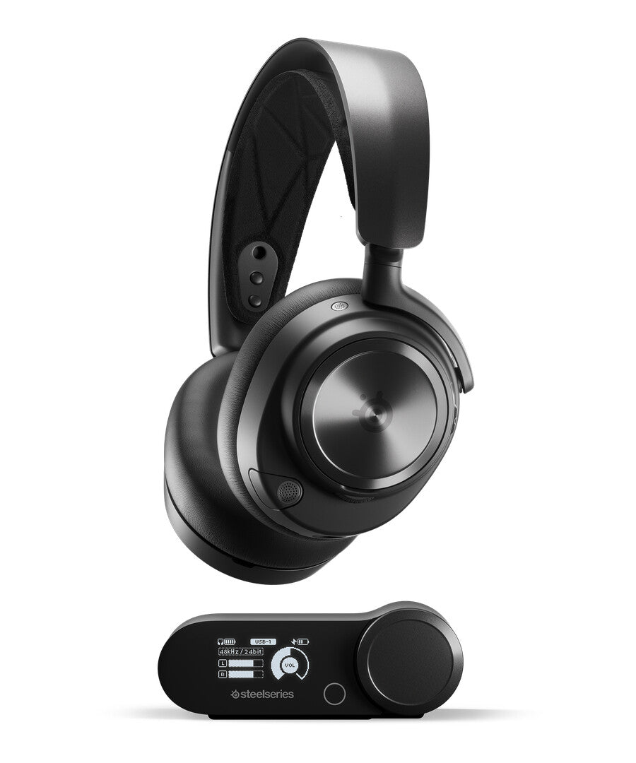 Steelseries Arctis Nova Pro - Wireless Bluetooth Gaming Headset in Black