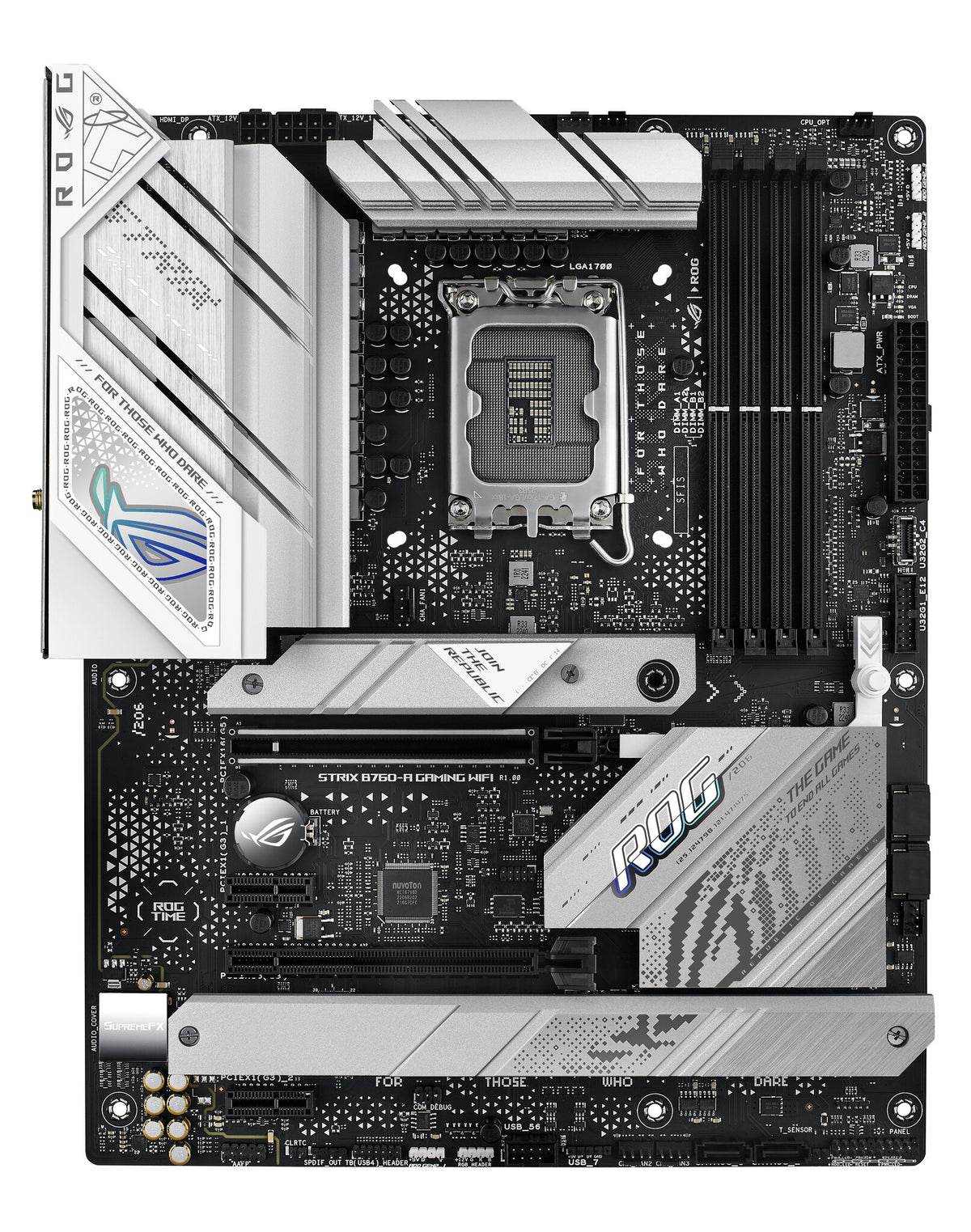 ASUS ROG STRIX B760-A GAMING WIFI ATX motherboard - Intel B760 LGA 1700