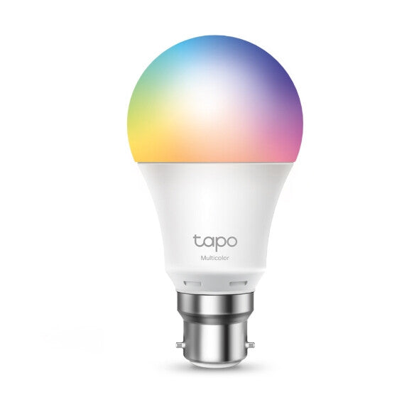 TP-Link Tapo Smart Wi-Fi Lightbulb - Multicolour - B22