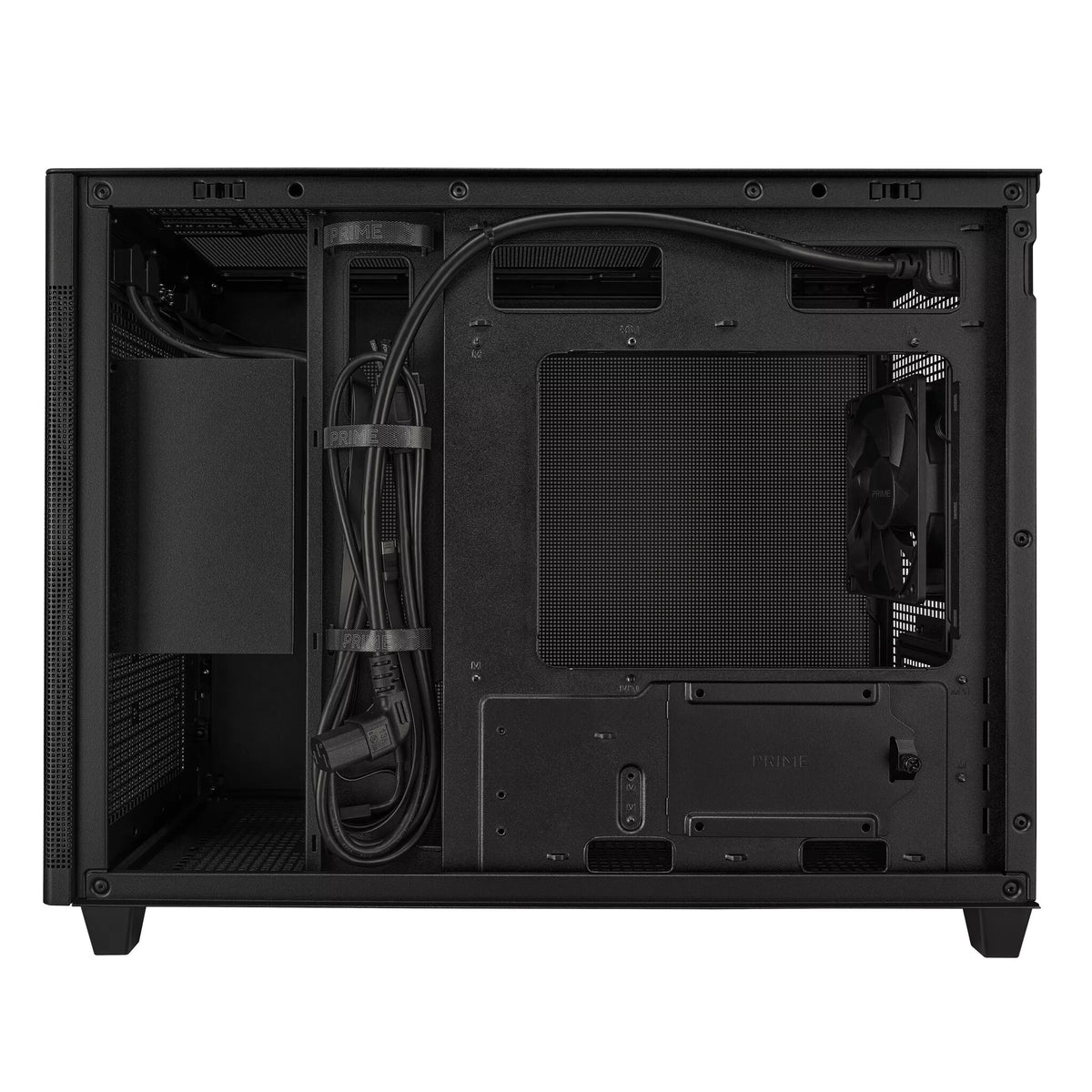 Asus Prime AP201 - MicroATX Mini Tower Case in Black