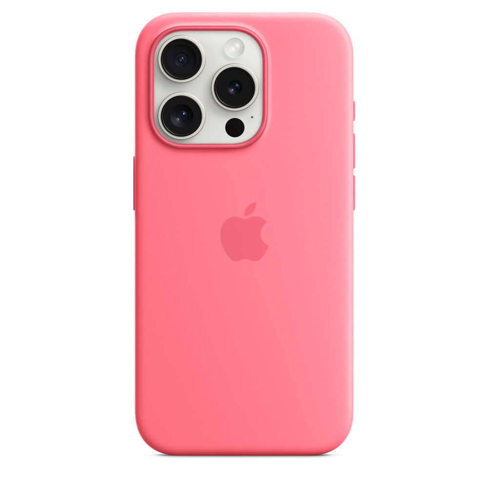 Apple MWNJ3ZM/A - Pro Silicone Case with MagSafe for iPhone 15 in Pink