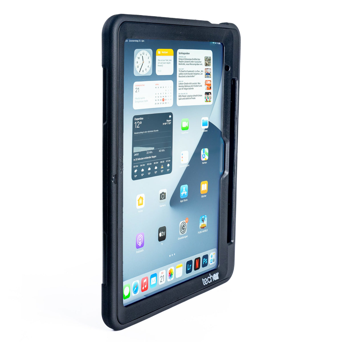 Techair Rugged Case for 10.9&quot; iPad in Black