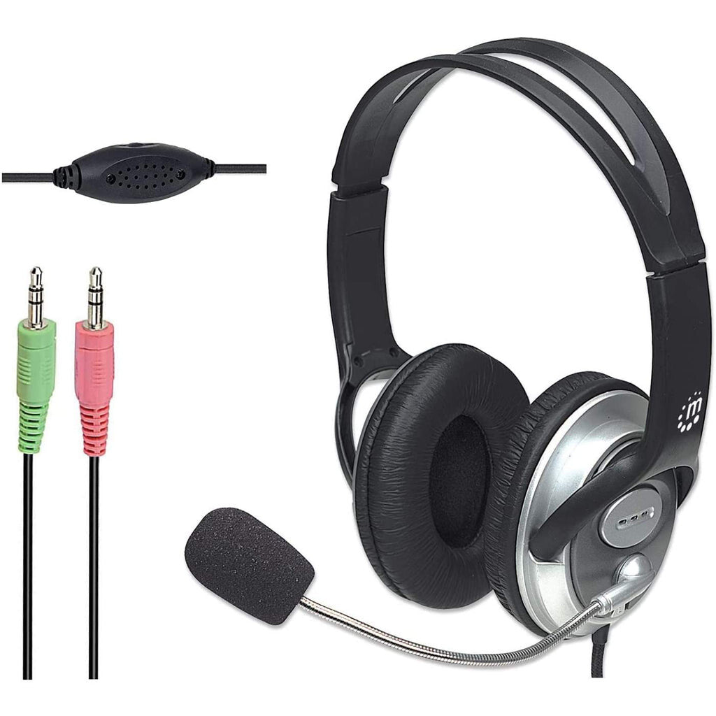 Manhattan - Stereo Over-Ear Headset with Microphone