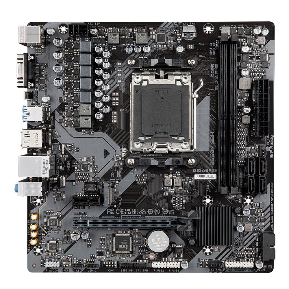 Gigabyte B650M S2H Micro ATX motherboard - AMD B650 Socket AM5