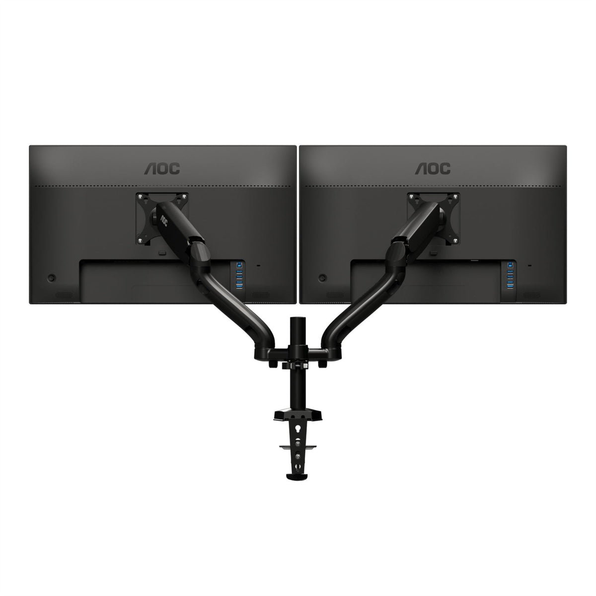AOC AD110D0 monitor mount / stand 81.3 cm (32) Black Desk&quot;