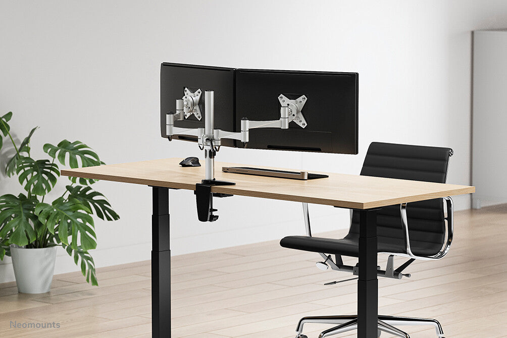 Neomounts FPMA-D1330DSILVER - Desk monitor mount for 25.4 cm (10&quot;) to 68.6 cm (27&quot;)