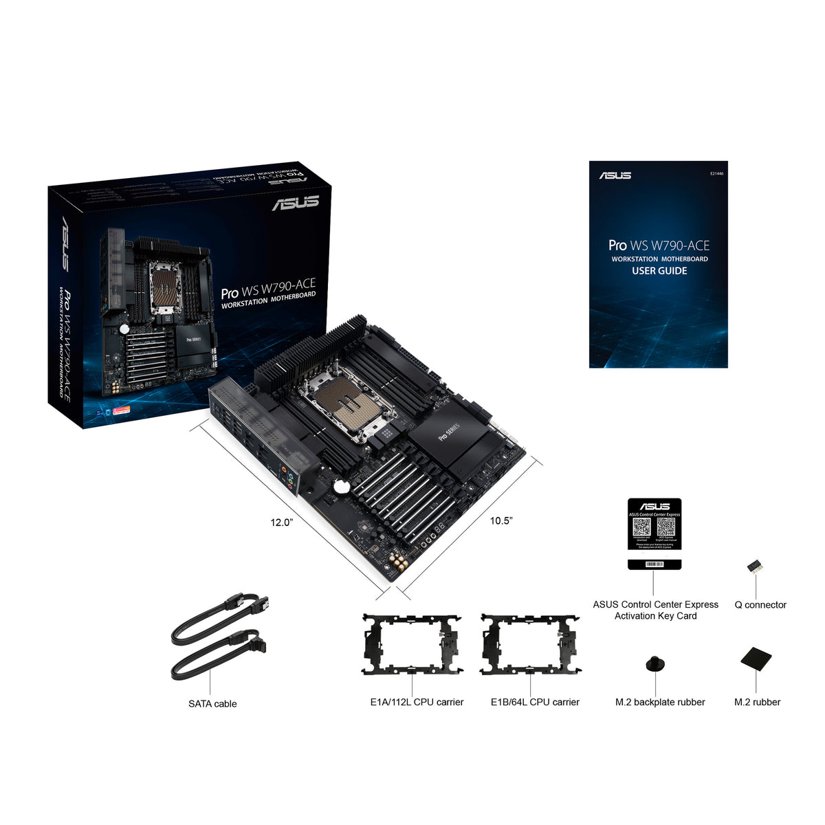 ASUS PRO WS W790-ACE ATX motherboard - Intel W790 LGA 4677