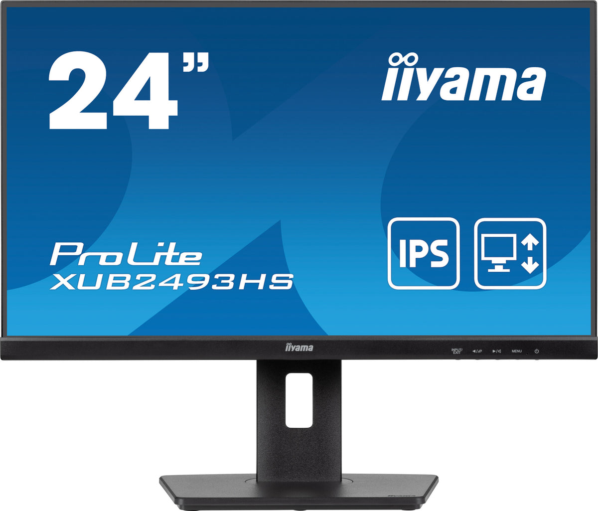 iiyama ProLite XUB2493HS-B6 - 60.5 cm (23.8&quot;) - 1920 x 1080 pixels Full HD LED Monitor