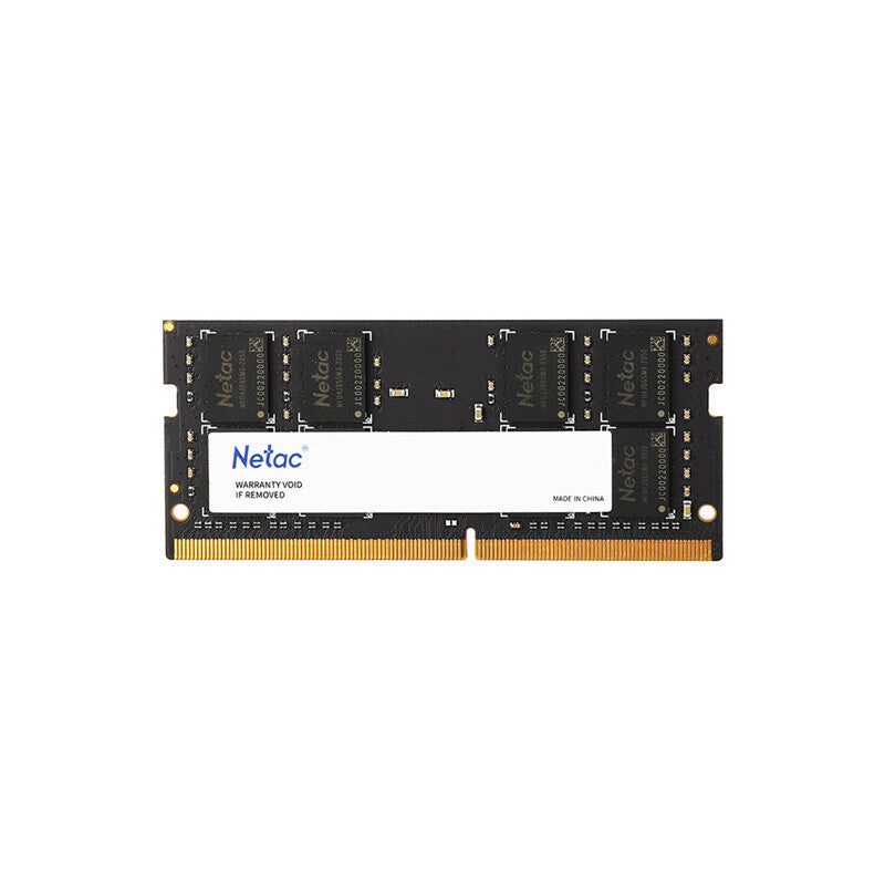 Netac NTBSD4N26SP-08 - 8 GB 1 x 8 GB DDR4 SO-DIMM 2666 MHz memory module