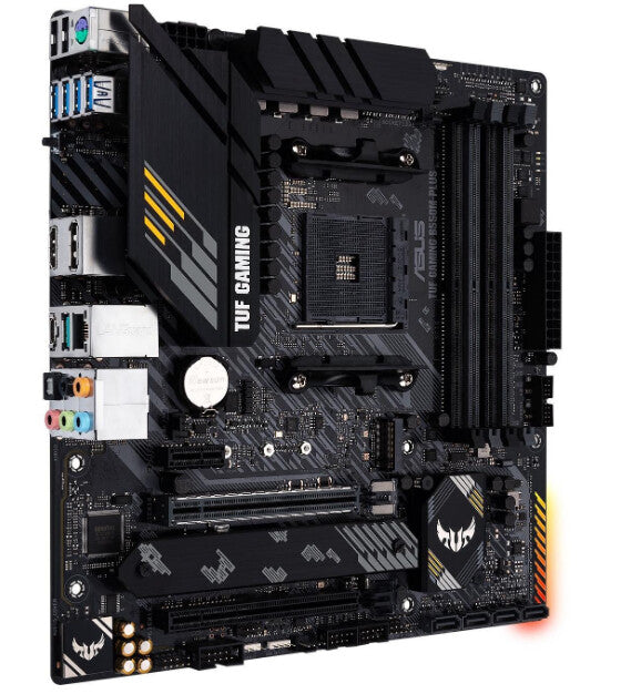 ASUS TUF GAMING B550M PLUS micro ATX motherboard - AMD B550 Socket AM4