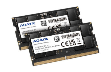 ADATA - 32 GB 1 x 32 GB DDR5 SO-DIMM 4800 MHz memory module