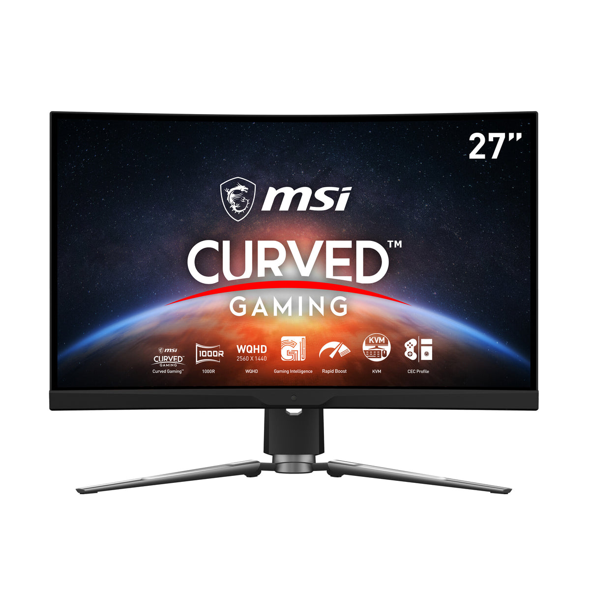 MSI MPG Artymis 273CQR - 68.6 cm (27&quot;) - 2560 x 1440 pixels WQHD LCD Monitor