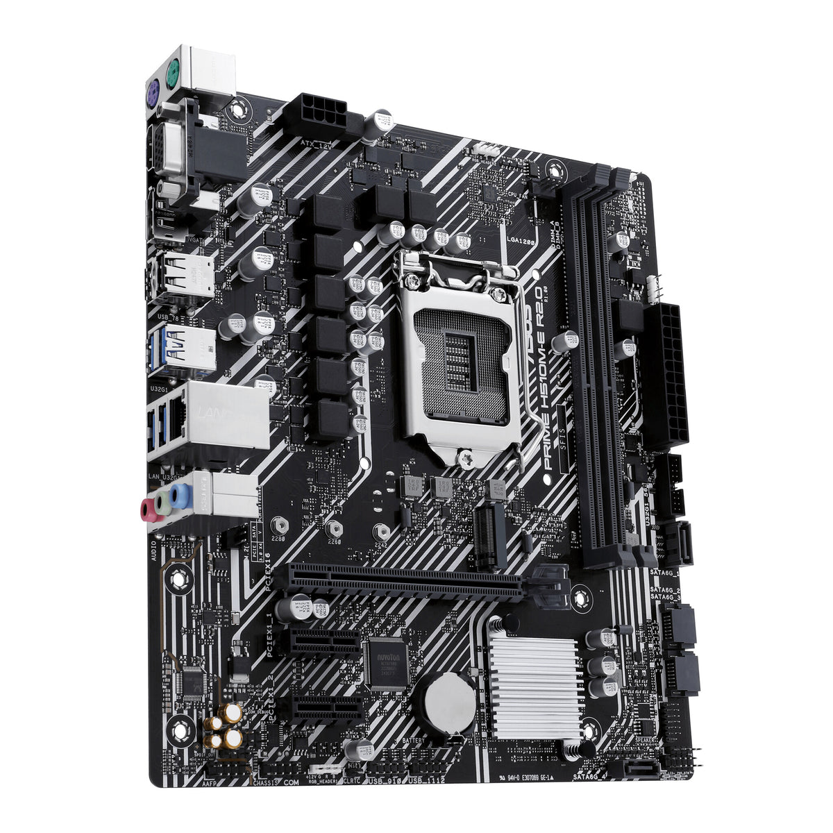 ASUS PRIME H510M-E R2.0 micro ATX motherboard - Intel H470 LGA 1200