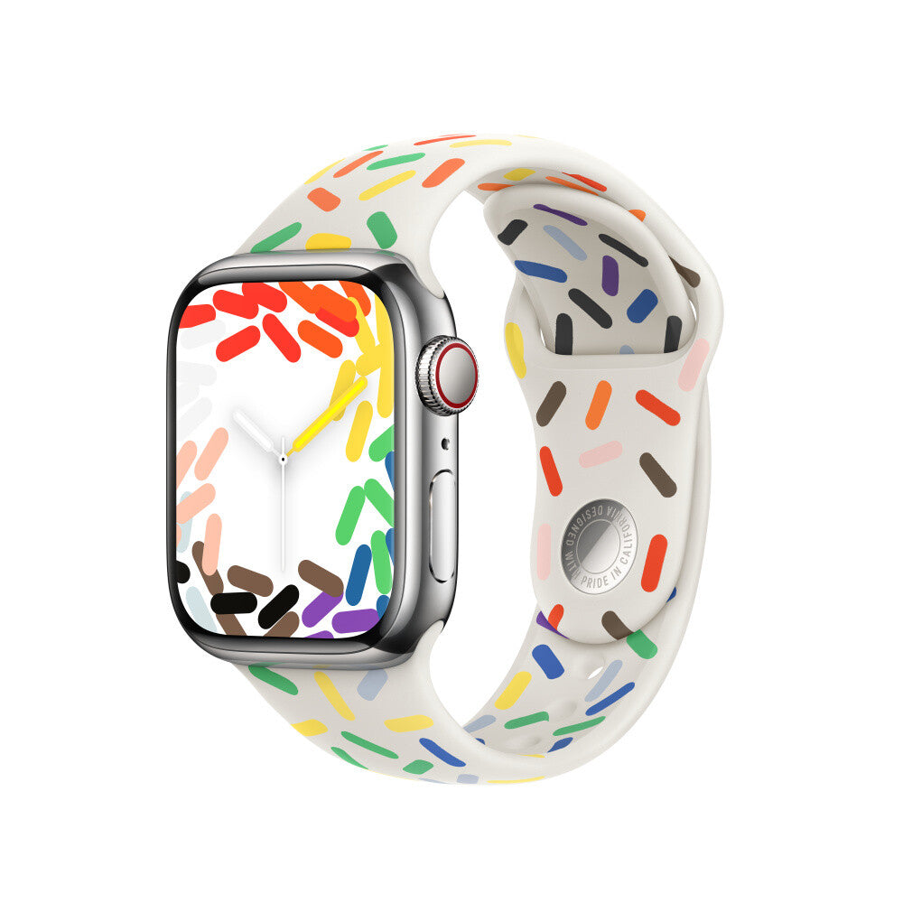 Apple MUQ23ZM/A - 41mm Pride Edition Sport Band - M/L