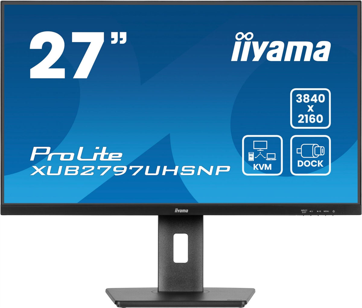 iiyama ProLite XUB2797UHSNP-B1 - 68.6 cm (27&quot;) - 3840 x 2160 pixels 4K UHD LED Monitor