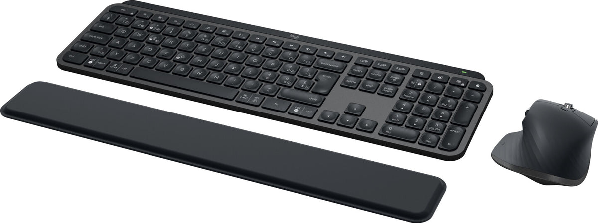 Logitech MX Keys S Combo - RF Wireless + Bluetooth keyboard (QWERTZ Swiss) &amp; Mouse in Graphite